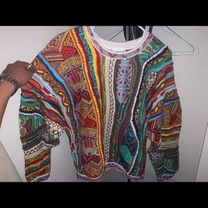 Vtg COOGI Men's sweater sz M Mercerized Cotton